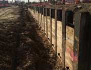 Hardy Yards Retaining Wall