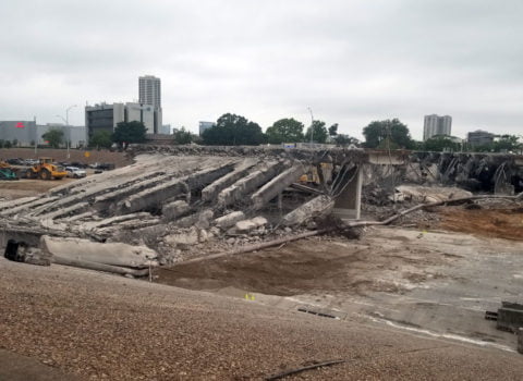 SH 288 Reconstruction Project – Southmore Bridge Demolition