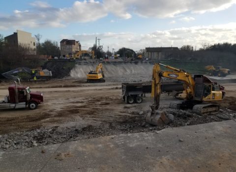 Waco Street Bridge Demolition
